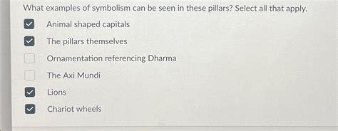 Solved What Examples Of Symbolism Can Be Seen In These Chegg