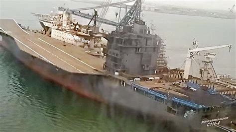 Irans Bizarre Aircraft Carrier Seen In New Detail