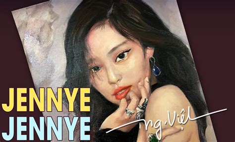 Drawing Jennie Blackpink part 1/Painting guide/NVArtist. | Blackpink ...