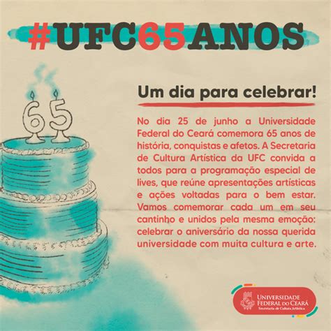 Secult Arte Ufc Realiza Programa O Especial De Lives E Homenagens