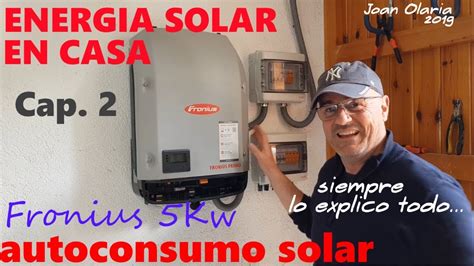 Como Conectar Inversor Fronius Primo Kw Autoconsumo Solar Cap