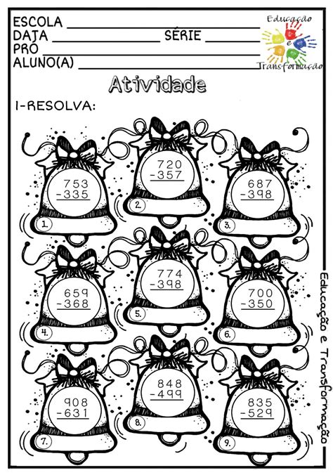 Blog Educa O E Transforma O Natal Adi O Subtra O E Multiplica O