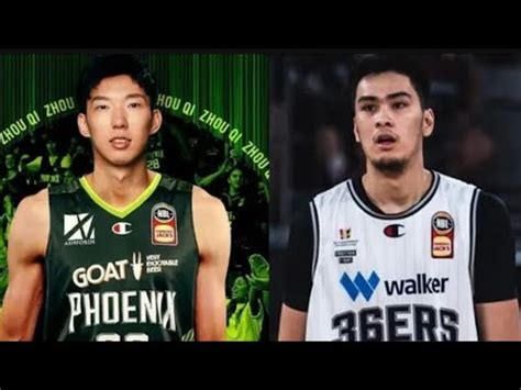 Zhou Qi Vs Kai Sotto Nbl Highlights Youtube