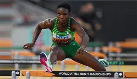 Tobi Amusan Qualifies For Womens M Hurdles Final At Budapest