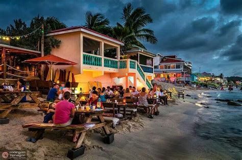 Calmos Caf In Grand Case Sxm Saintmartin Grandcase Beach Bars Art