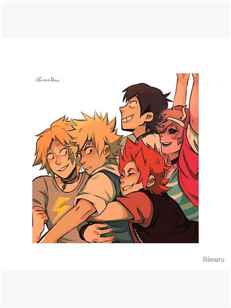 Bakusquad Pin By Ikimaru Redbubble