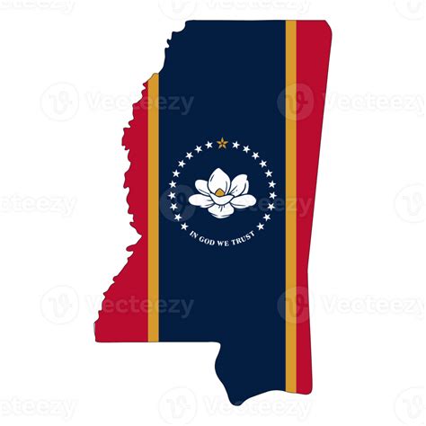 Mississippi Flag State Of America Png