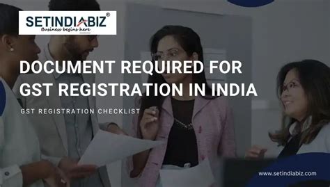 Documents Required For Gst Registration Full Checklist