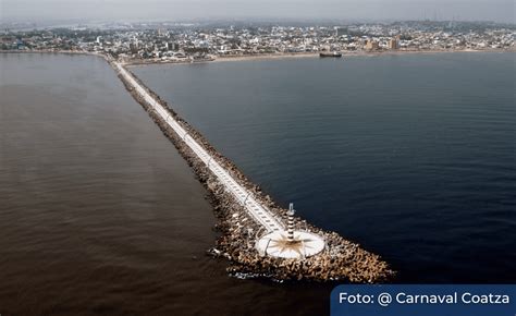 Paseo De Las Escolleras Un Cono De Coatzacoalcos