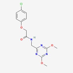 Chlorophenoxy N Dimethoxy Triazin Yl Methyl