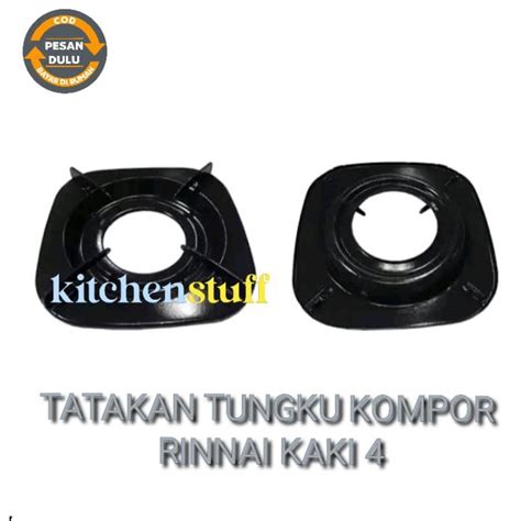 Jual Tatakan Tungku Kompor Rinnai Tatakan Kompor Gas Rinnai Kaki