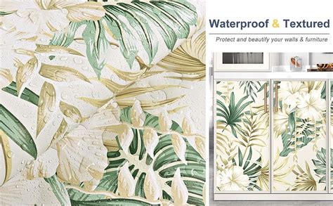 Westick Tropical Wallpaper Peel And Stick Floral Contact Paper Modern