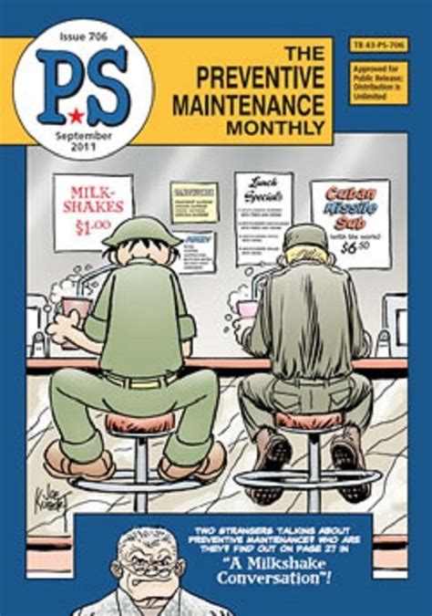 Ps Magazine Preventive Maintenance Monthly 706 Department Of The Army Comics