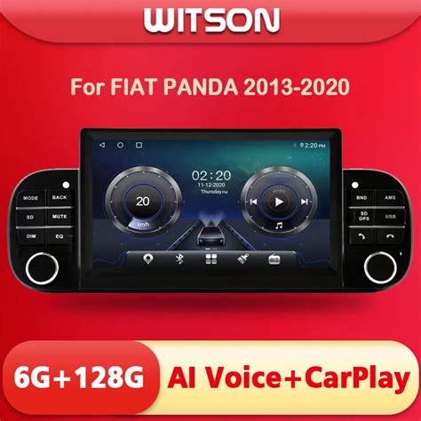 Witson Android Car Multimedia Player For Fiat Panda Auto