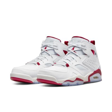 Air Jordan Flight Club White Pure Platinum Sail Mystic Hibiscus