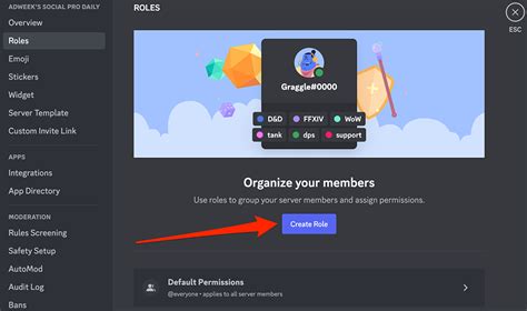 Discord How To Create Server Roles On Desktop