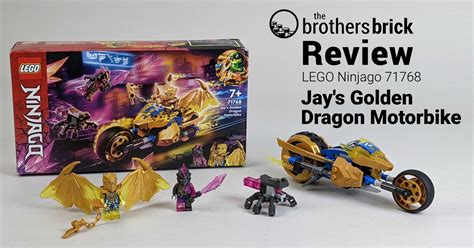 LEGO Ninjago 71768 Jay S Golden Dragon Motorcycle Putting The Dragon