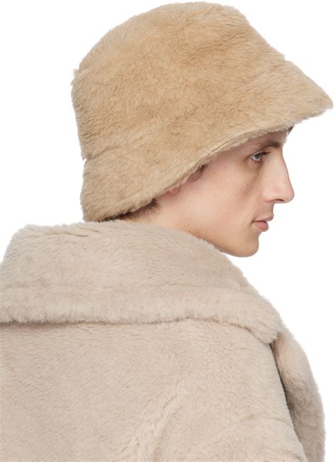 Max Mara Tan Figura Bucket Hat Max Mara