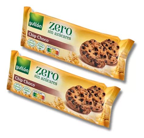 Galletas Zero Chip Choco Sin Az Car Gullon G Pack X Cuotas Sin