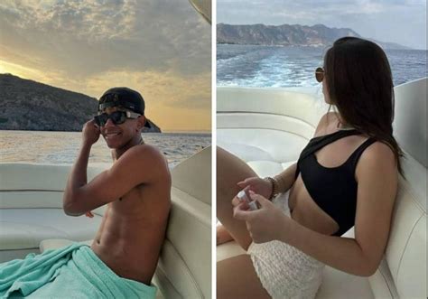 Las increíbles vacaciones de Lamine Yamal y su novia Álex Padilla en