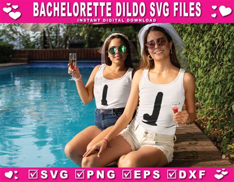 Penis Dildo SVG Bundle Bachelorette Wedding Digital Cut File For Cricut Silhouette Png Dick