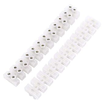 Rpi Shop Terminal Strip Screw Terminal Barrier Block 10A 12 Position