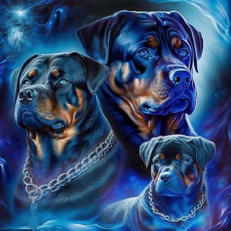 Premium Ai Image Beautiful Rottie