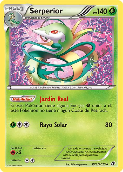 Serperior Tesoros Legendarios Rc Tcg Wikidex La Enciclopedia Pok Mon