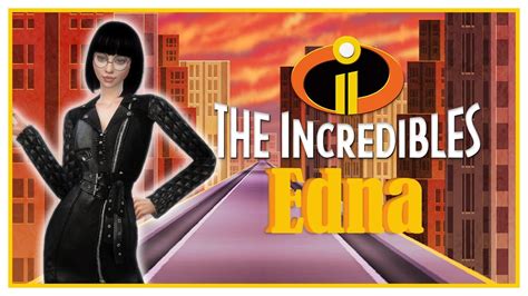 Edna Mode Create A Sim The Sims The Incredibles Youtube