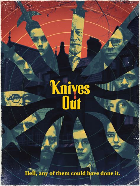 Knives Out Movie Poster on Behance