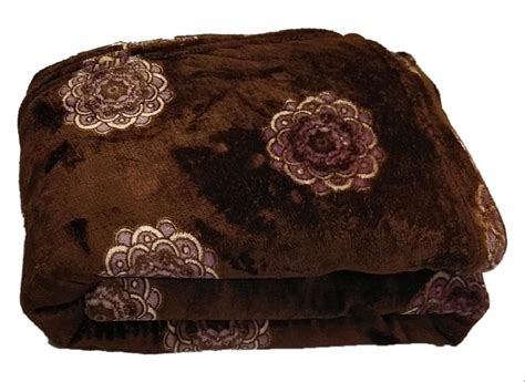 Printed Brown Woolen Blanket Size X Cm At Rs Piece In