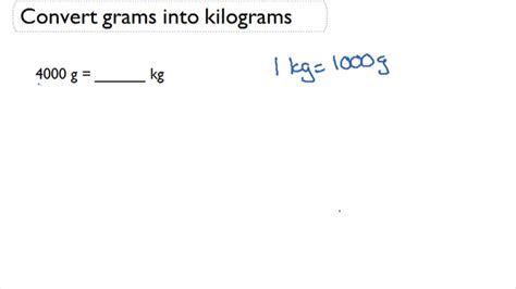 Equivalent Metric Units Of Mass Video Measurement Ck 12 Foundation