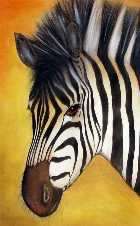 Pin by Maria De on Arte em acrílico Zebra painting Zebra art Animal