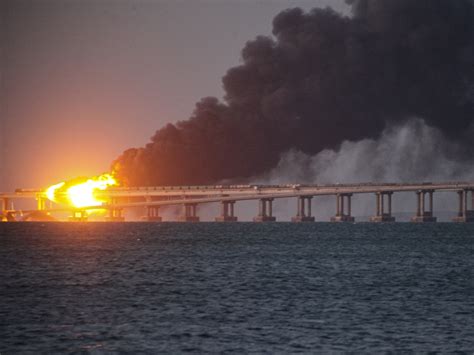 Putin says attack on Kerch Bridge to Crimea was a terrorist act : NPR