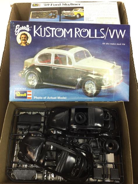 Lot - (4) Vintage Revell Model Car Kits