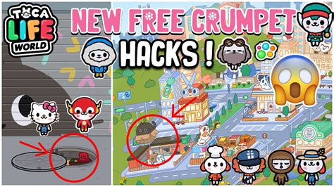 All Free Cute Crumpet Hacks In Tocalifeworld Toca Boca Crumpets