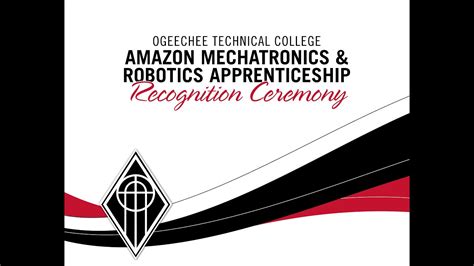 Amazon Mechatronics And Robotics Apprenticeship Recognition Ceremony