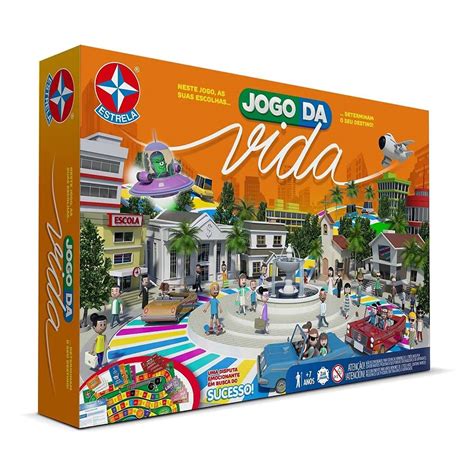 Jogo De Tabuleiro Jogo Da Vida Estrela Extra Festas