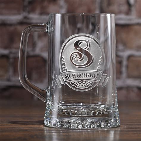 Custom Beer Mugs Engraved Personalized Set Of 9 M8 Design Etsy