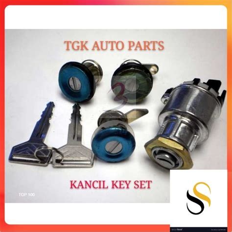 PERODUA KANCIL STARTER KEY WITH DOOR KEY LOCK FULL SET Lazada