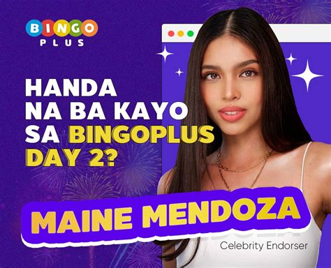 Maine Mendoza With BingoPlus The Only Legal Online Bingo Game In The