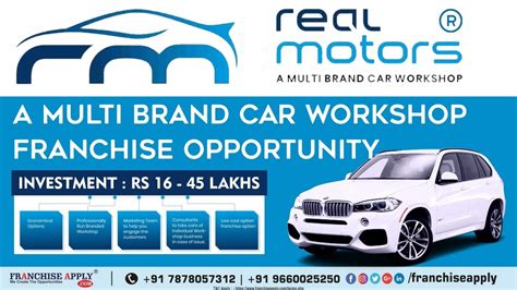 Best Four Wheeler Service Station Real Motors Franchise Apply