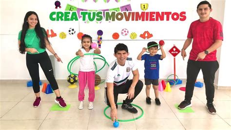 Educación física en casa Preescolar Creatividad de la acción motriz