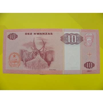 Bankovka 10 Kwanzas Angola 1999 UNC