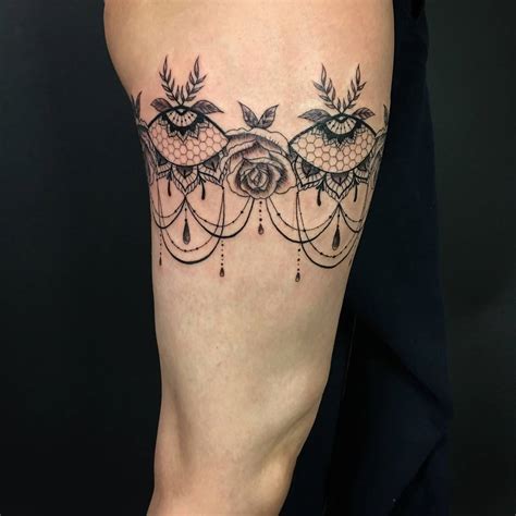 70 Charming Garter Tattoo Designs Keep In Touch With Your Feminism