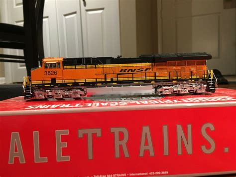 Ho Scaletrains Rivet Counter Tier 4 Gevo Et44c4 Bnsf 3826 Dcc Sound 3823677459