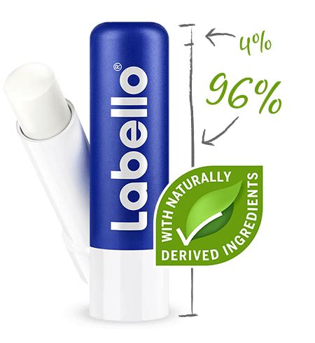 Naturally derived - Labello lip balm for healthy lips