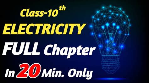 Electricity Quick Revision In Minutes Electricity One Shot