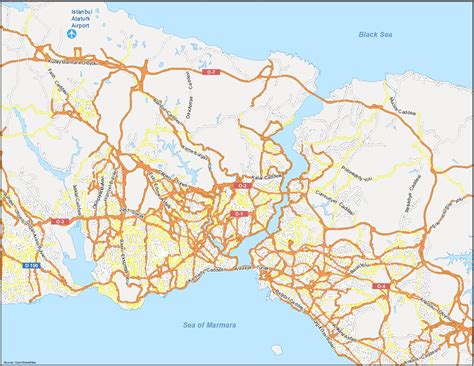 Map Of Istanbul Turkey Gis Geography