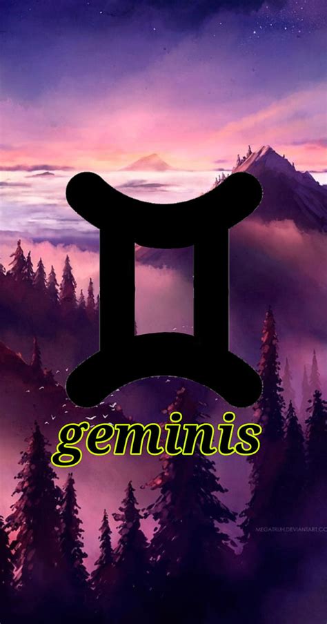 Signo geminis naturaleza signos Fondo de pantalla de teléfono HD